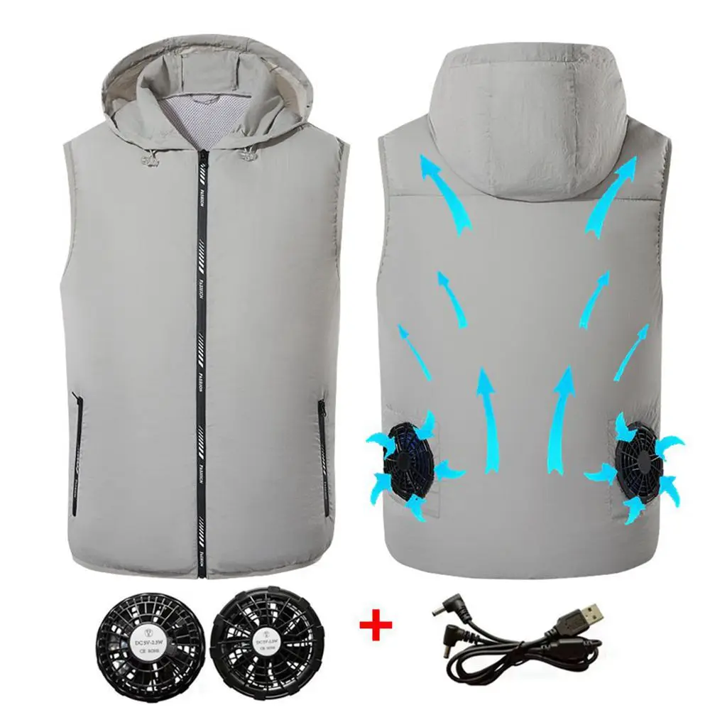 Outdoor Sport Jacket Brand - 男性と女性のための超軽量ブランドの屋外ベスト、夏のスポーツファン、エアコン、男性、女性の旅行ジャケット、日焼け止め、釣り労働者の服