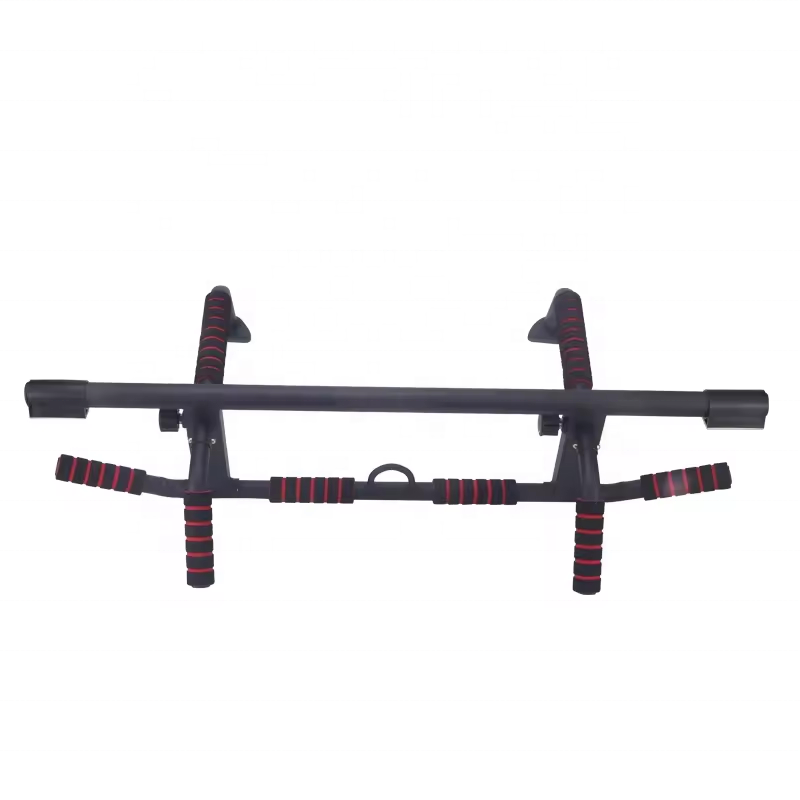 Chin Bar Doorway - 調節可能なドア枠用懸垂バー、厚鋼製上半身フィットネスワークアウトバー、室内懸垂バー、フィットネストレーナー、ポータブル