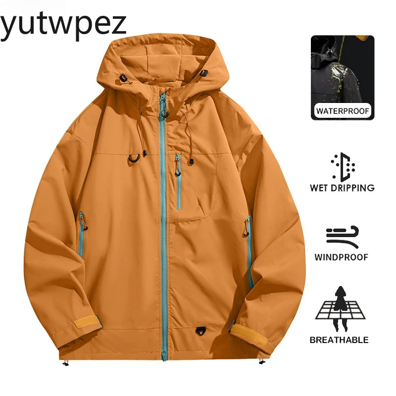 Outdoor Sport Jacket Brand - メンズ・レディース 防水ハイキングジャケット トレッキング キャンプ 登山 ウィンドブレーカー