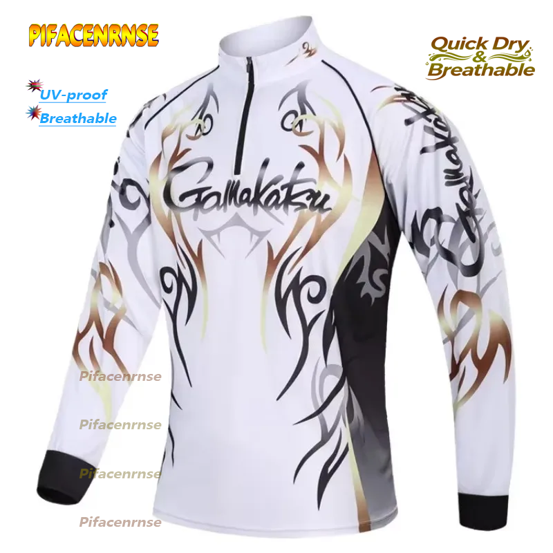 Outdoor Sport Clothing Brands - ブランド釣り用シャツ アウトドアスポーツ速乾メンズ釣り服 プラスサイズUVカットサイクリング釣り服