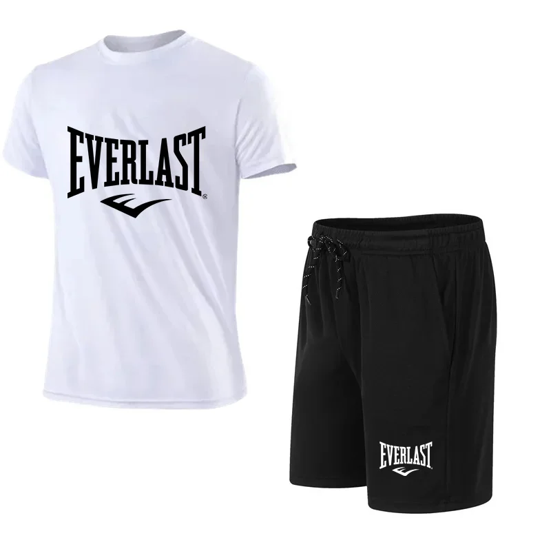 2026 メンズ Tシャツ + ショートパンツ 2点セット  - Outdoor Sport Clothing Brands のレビューと価格