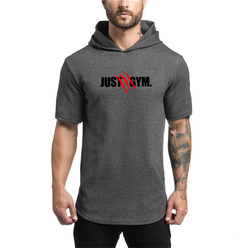ジムトレーニングボディービルフィットネスパーカーメンズスポー - Outdoor Sport Hoodie のレビューと価格