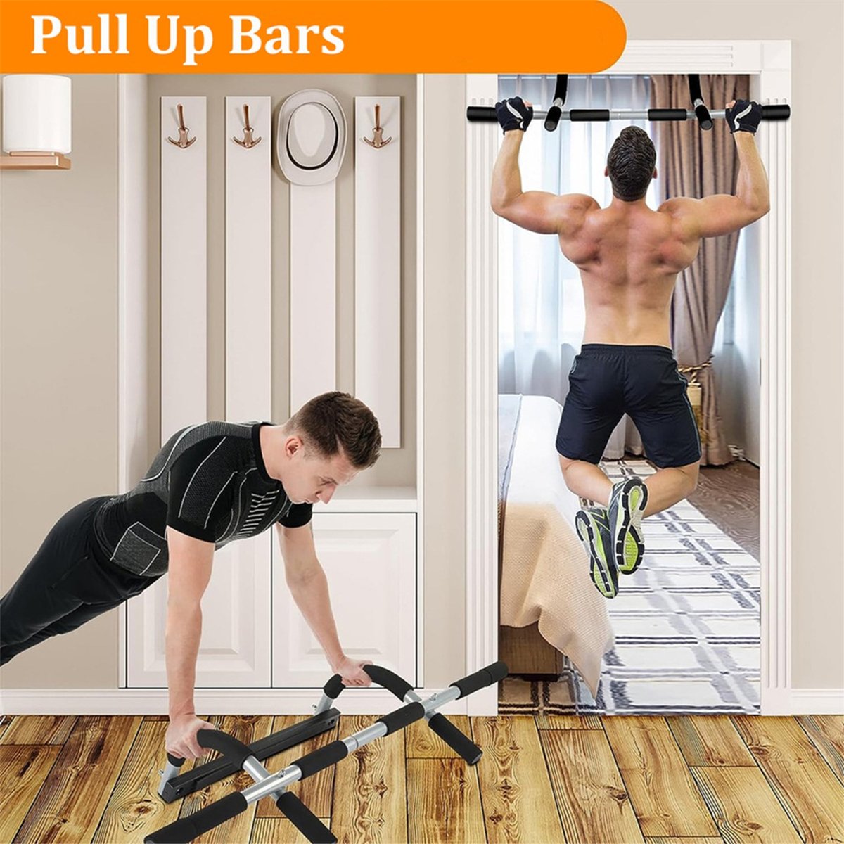ABST壁掛け懸垂バー - ドア枠用チンニングバー、強化され - Chin Bar Doorway のレビューと価格