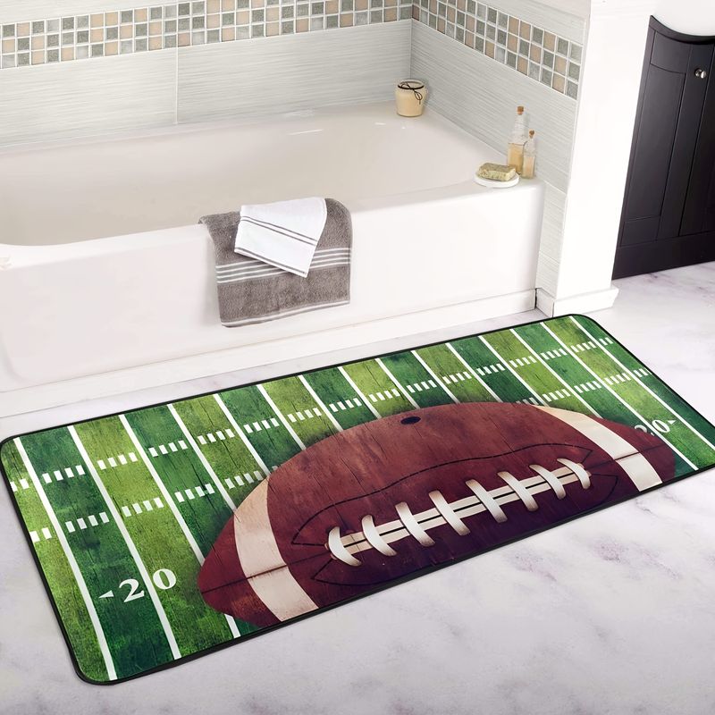 VIKAMA アメリカンフットボールフィールド柄ロングエリア - Outdoor Sport Area のレビューと価格