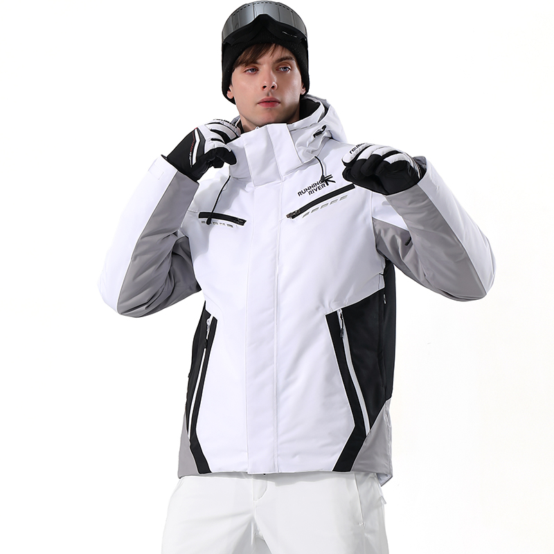 メンズ冬用スノーボードジャケット,ブランド,高品質,4色,6 - Outdoor Sport Clothing Brands のレビューと価格