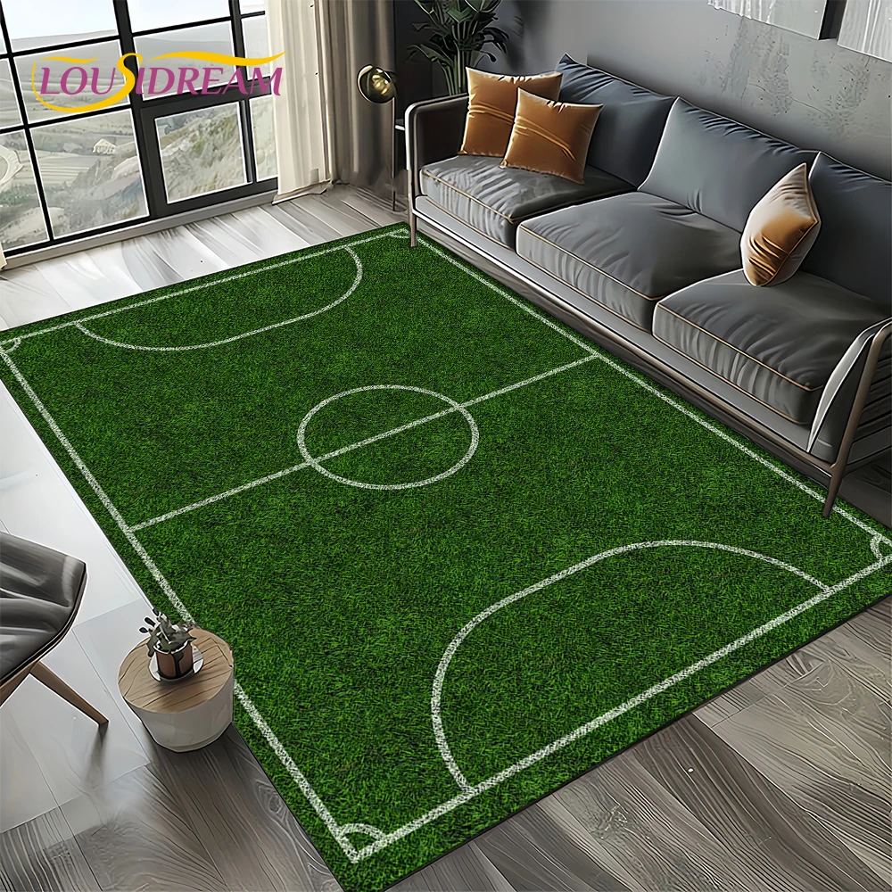 27スタイルのサッカー場フットボールスポーツカーペットラグ、 - Outdoor Sport Area のレビューと価格