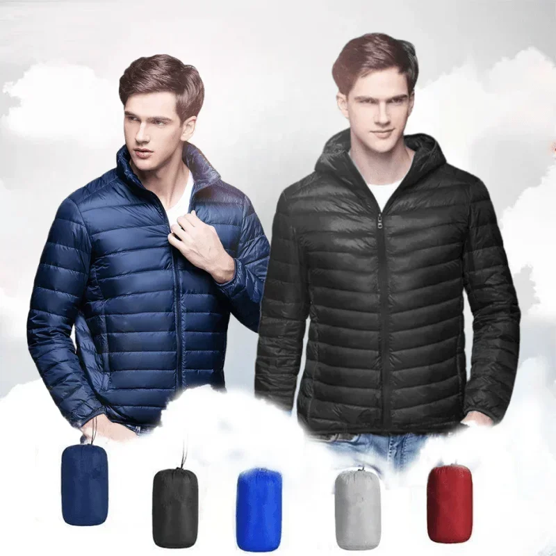 UETEEY 2024 秋冬ホワイトダックダウンジャケット男 - Outdoor Sport Winter Jacket のレビューと価格