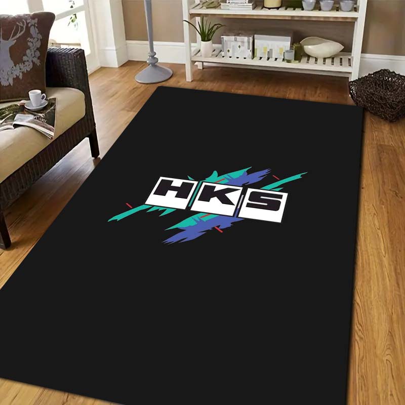3DレーシングH-HKSプリントエリアラグ滑り止めフロアマッ - Outdoor Sport Area のレビューと価格