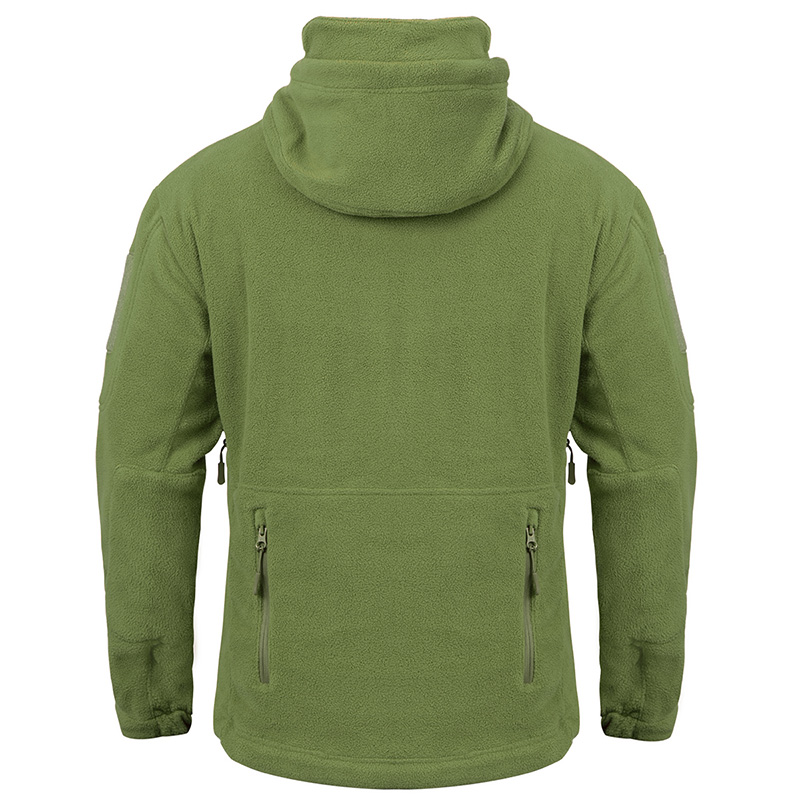 冬の戦術的なフリースパーカージャケット男性暖かい屋外スポーツ - Outdoor Sport Hoodie のレビューと価格