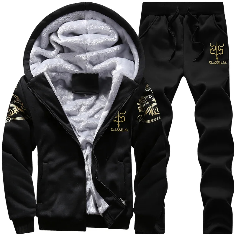 秋冬メンズスポーツセットカジュアルフード付きカーディガンジャ - Outdoor Sport Winter Jacket のレビューと価格