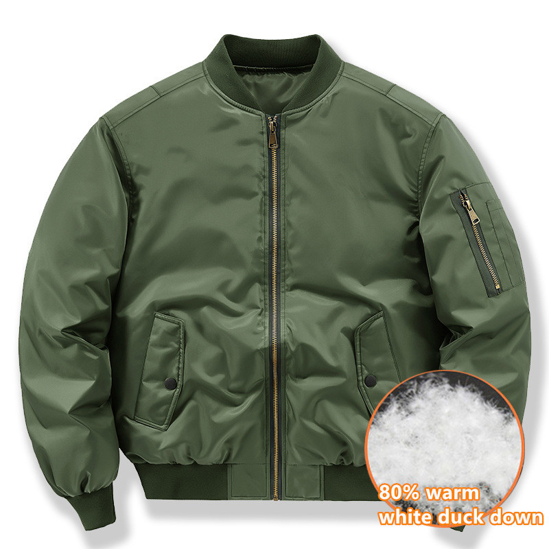 メンズエアフォースジャケット,冬用メンズショートジャケット, - Outdoor Sport Winter Jacket のレビューと価格