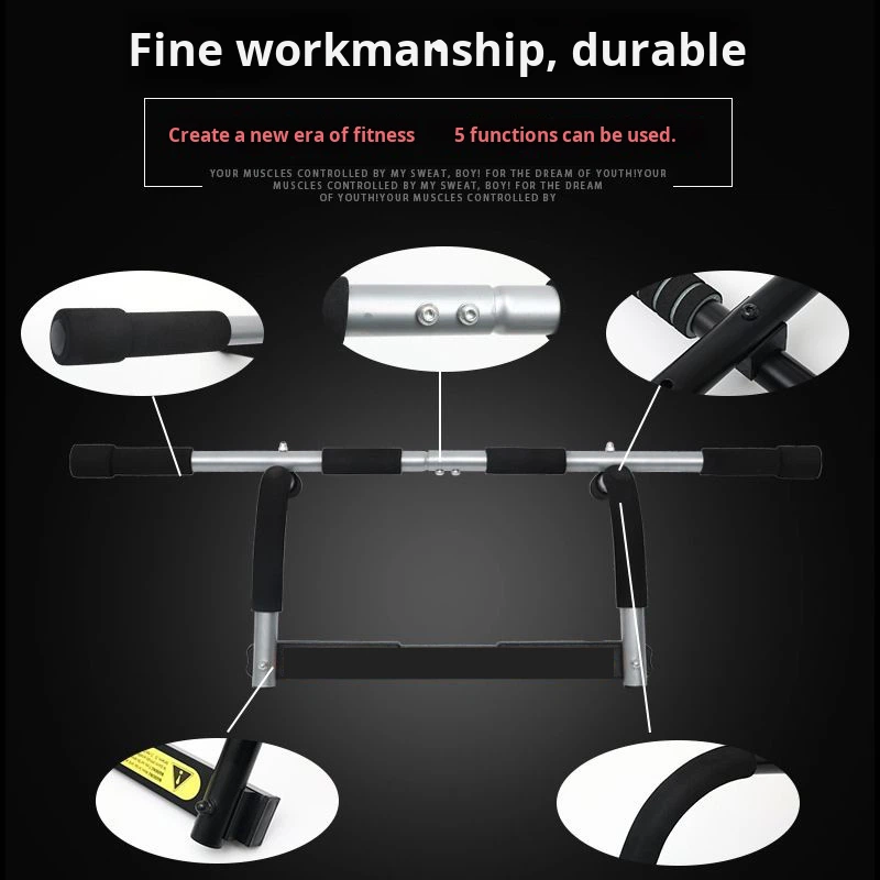 家庭用スチール製ドア枠壁掛け懸垂バー 筋トレ器具 懸垂運動用 - Chin Bar Doorway のレビューと価格